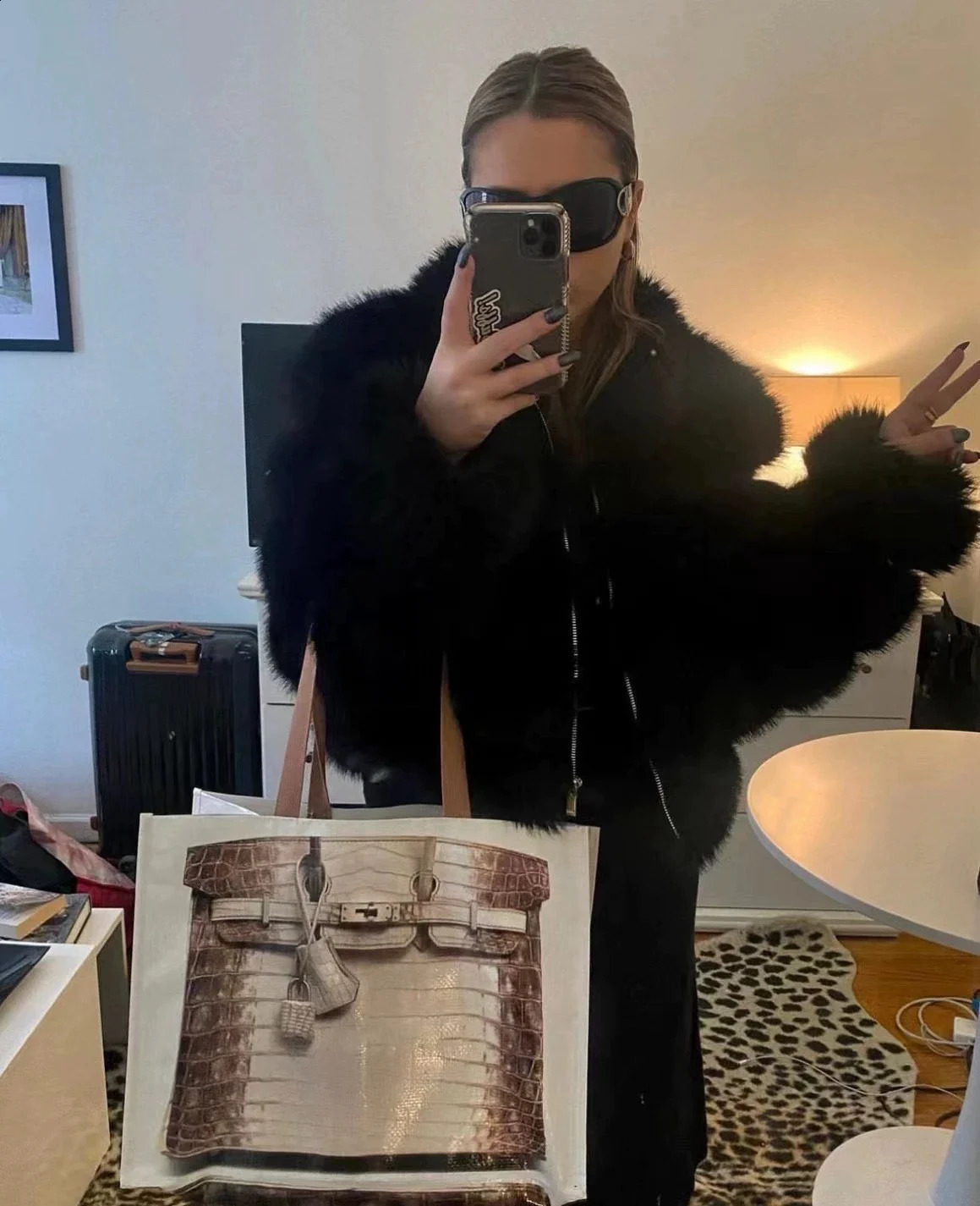 In INS Blogger s creative grocery platinum to reshape the same fiess and leisure bag for fashion bloggers 240903 4
