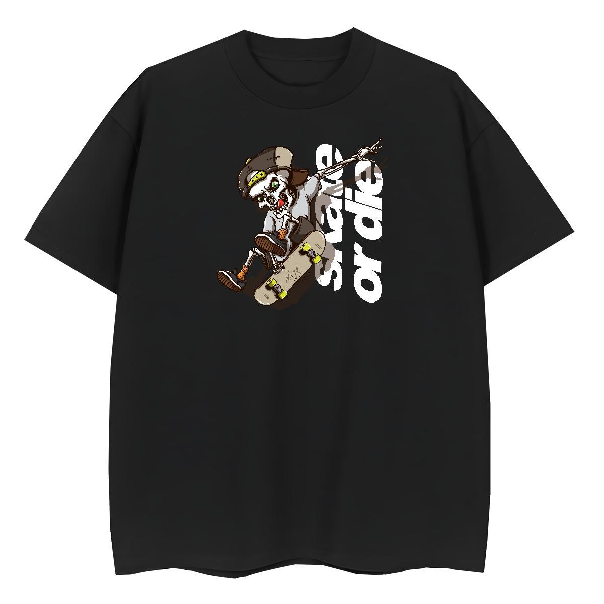 Classic Womens T Shirts 230g Cotton Breathable Soft Spring Summer skateboarding Women Tshirts High quality Anime Oversized Clothes Shirt