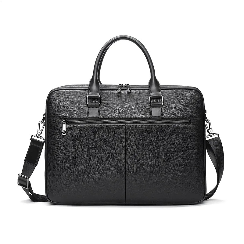 Mens suitcase fashionable shoulder bag large capacity file 240906