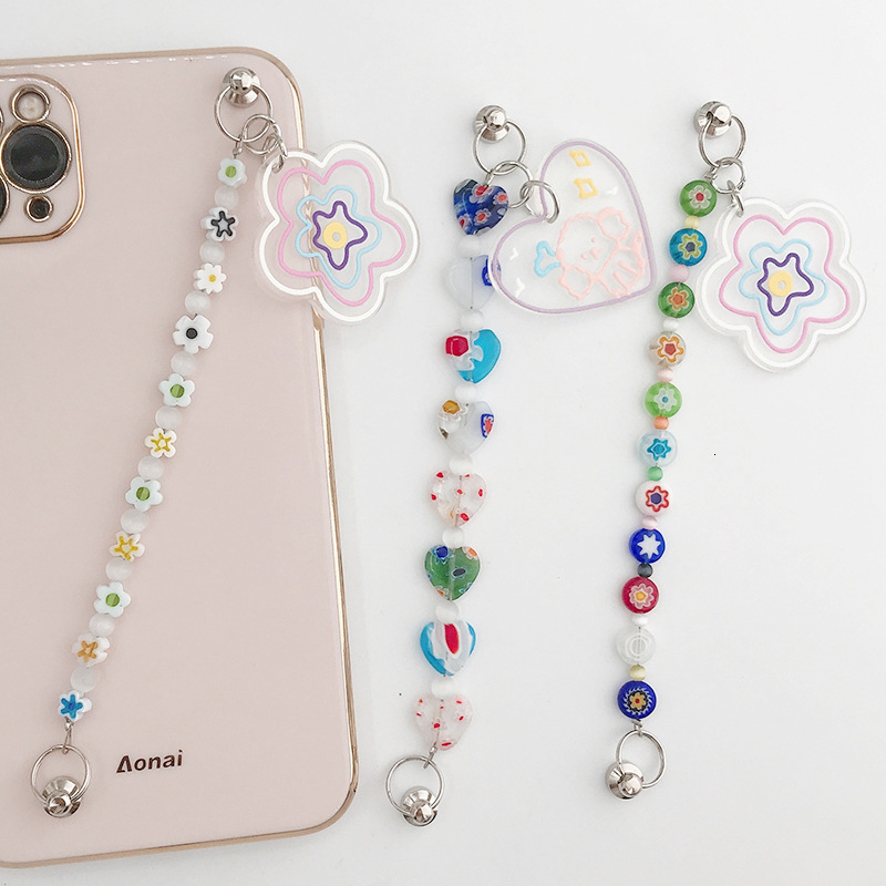 Yilian New Glass Love wer Bracelet DIY Phone Case Cat Eye Beads Hole Shoes Accessories