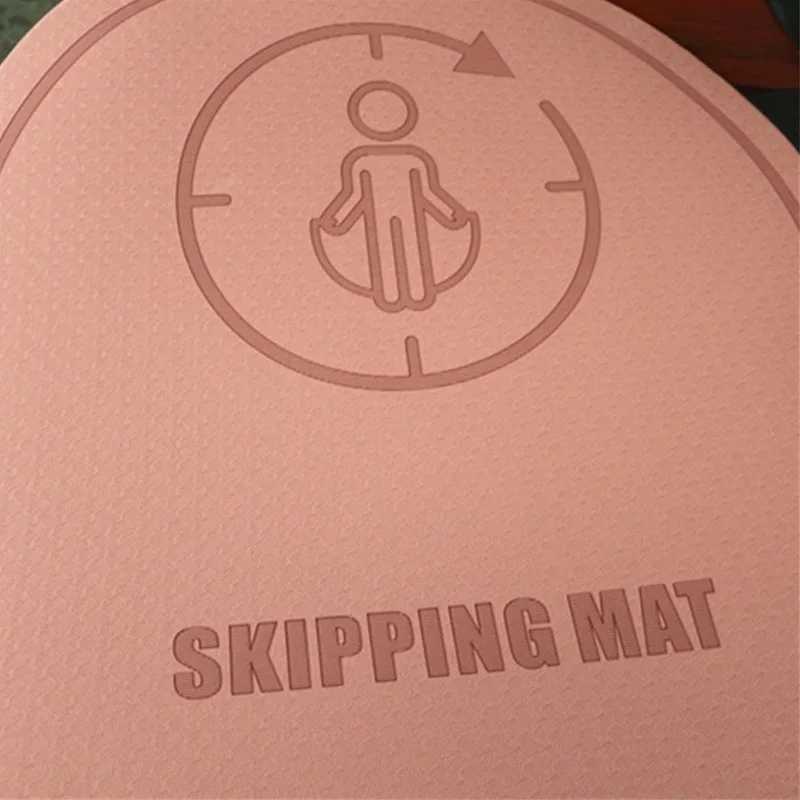 Jump rope pad sports cushion pad silent yoga pad soundproof and shock-absorbing high-density board anti noise pad W240906