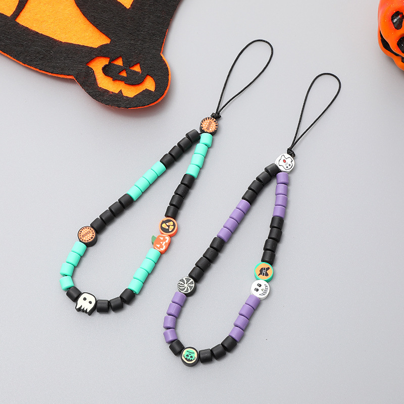 New Halloween Gift: Chain, Pumpkin Skull, Mobile Phone Case, Hanging Decoration, Pendant, Drop and Anti Dropping, Comes with Women