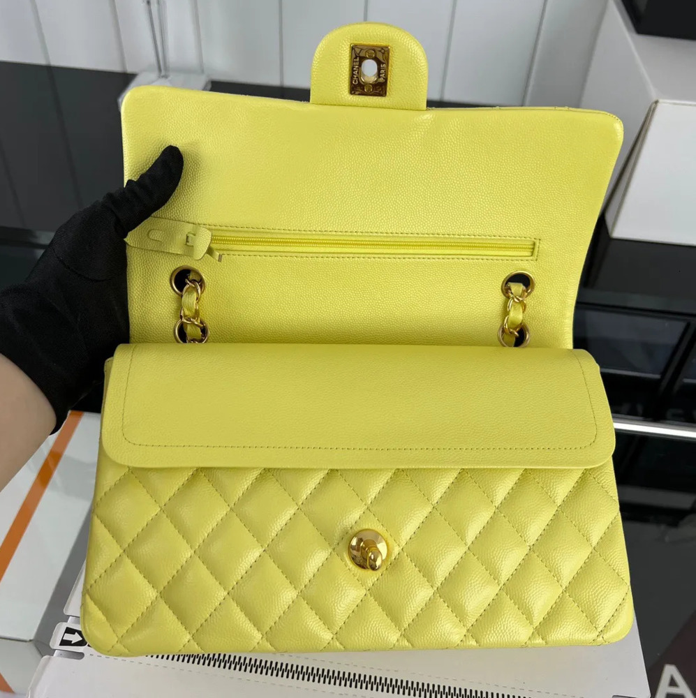 2025 10A high quality designer bag shoulder Luxury crossbody black Classic Flap Bag mirror white bags purse tote pink womens handbag fallow