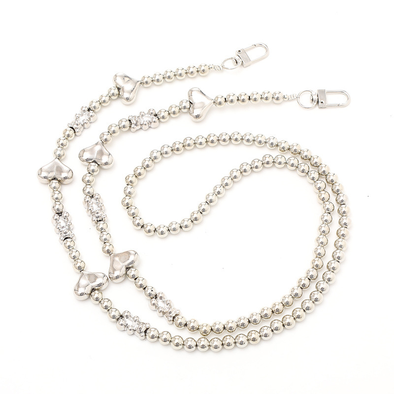 Yilian New Style Beaded Mobile Cute Smiling Face Crossarm Chain Love Phone Case Hanging Rope Pendant Female