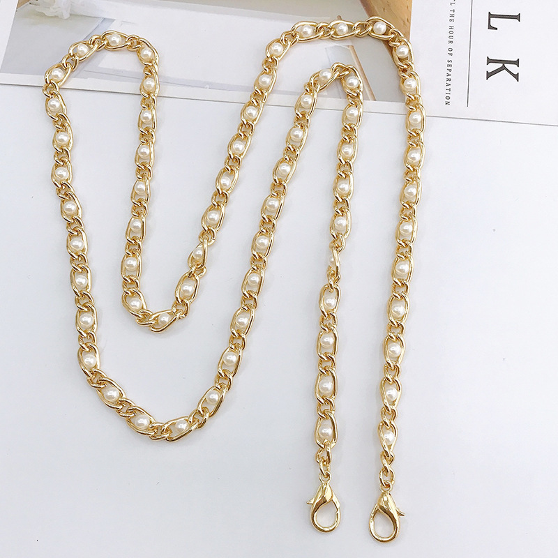 Yilian's new pearl chain DIY phone case accessories, student water cup hanging chain, women's bag shoulder strap diagonal cross