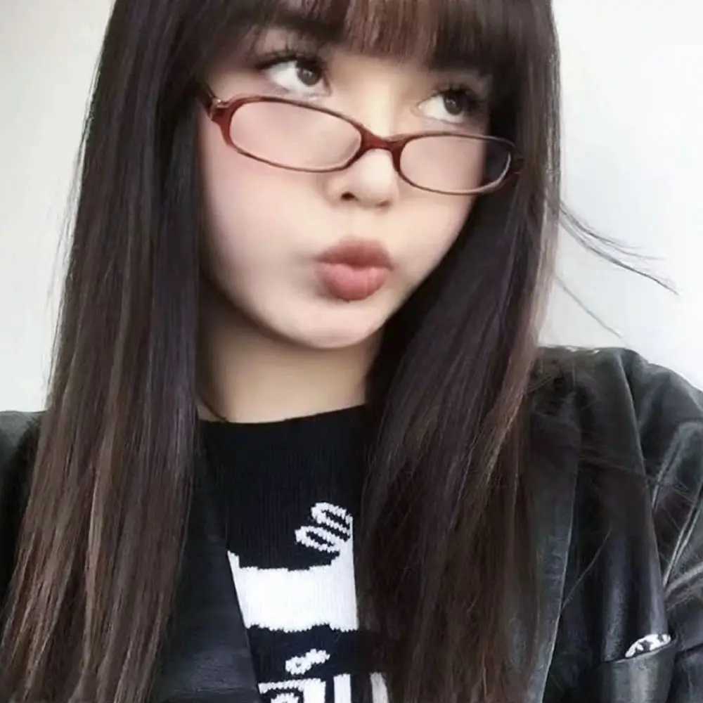 Ultralight Y2K comfortable radiation protection goggles frame glasses computer goggles office W240906