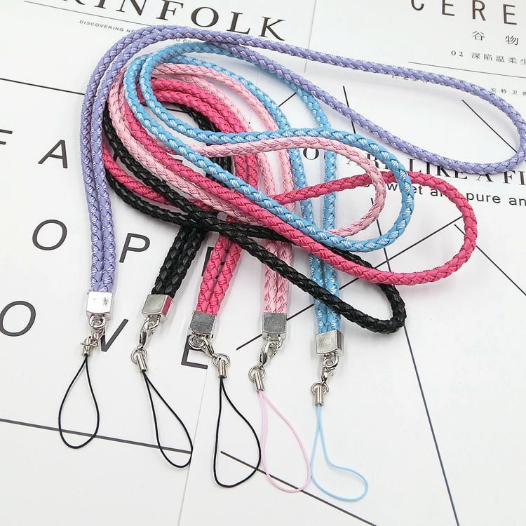 Hot selling woven hanging rope, woven long hanging rope, chest tag, anti fall hanging neck, men's and women's work tag, hanging chain