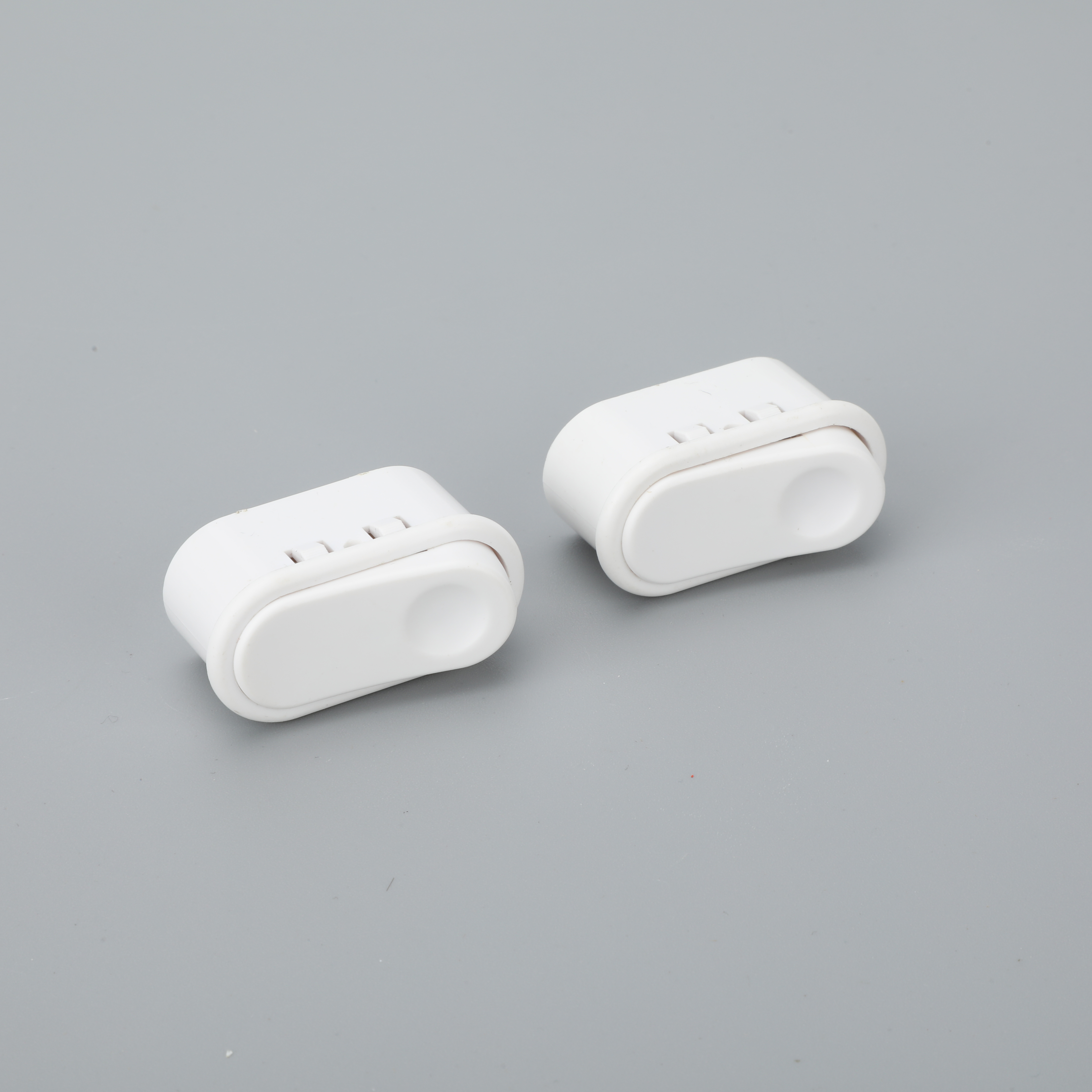 Hot Selling ABILKEEN Oval Shape No Illuminated ON-OFF Red Button Miniature Rocker Switch with 2 Pin Solder Terminal