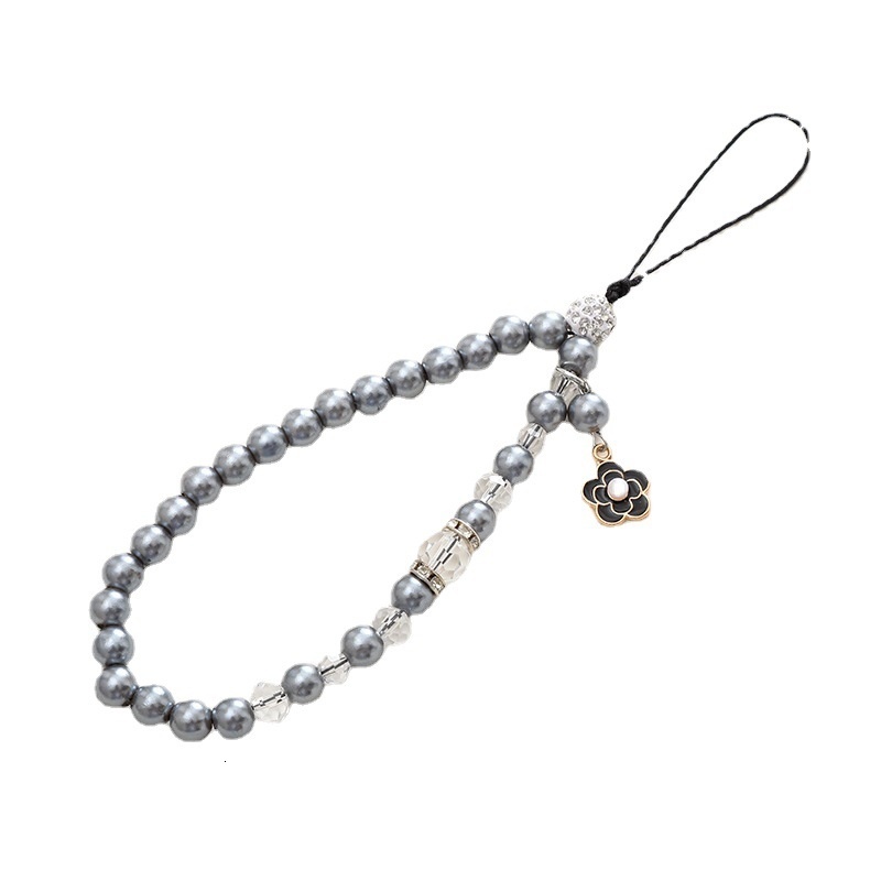 Xiaoxiangfeng Pearl Xiaohua Hanging Rope, Phone Case, Beaded Pendant, Anti drop Chain, Female