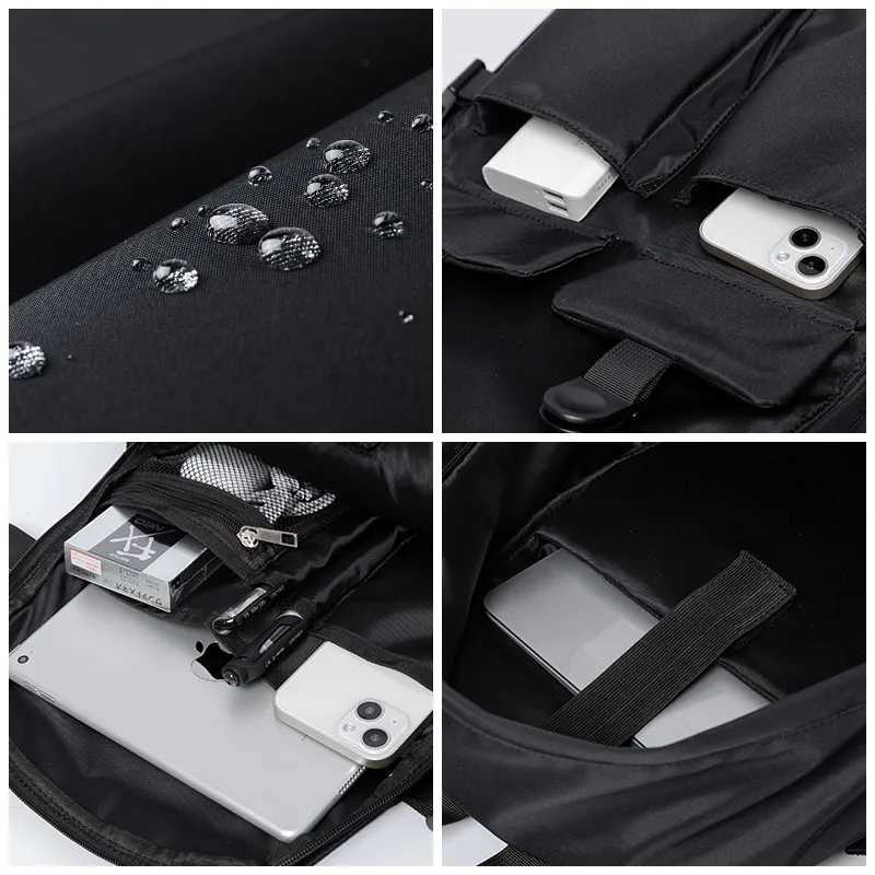 Mens Laptop Backpack Large Capacity Oxford Durable Mochila for Youth Travel Sports Unisex Fashion College Bags 240907