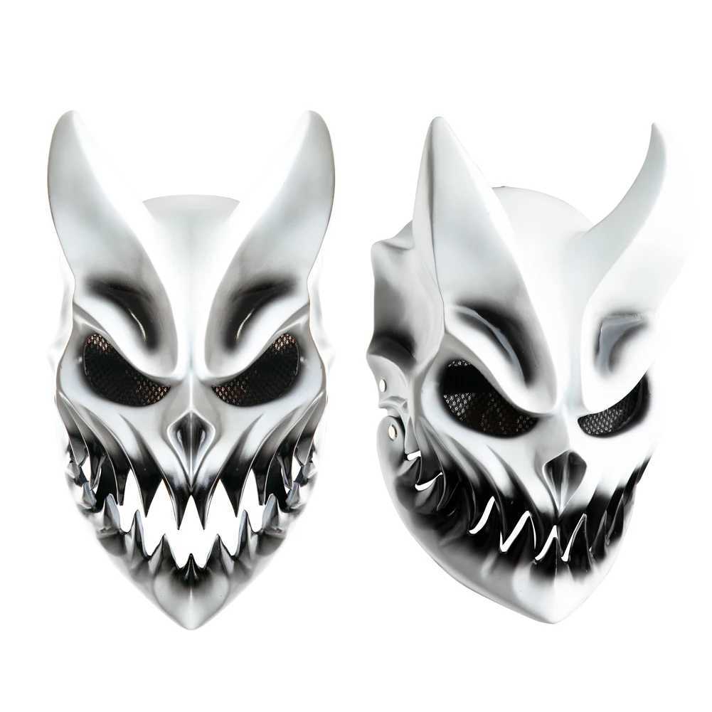 Halloween Slaughter To Prevail Mask Deathmetal Kid of Darkness Demolisher Shikolai Demon Masks Brutal Deathcore Cosplay Prop M240906