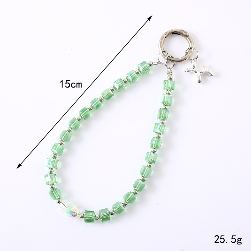 Light luxury new crystal bead pendant, fashionable and versatile case, keychain, hanging accessories, creative phone lanyard