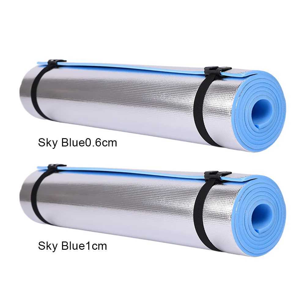Waterproof yoga mat aluminum film exercise mat thick camping picnic mat portable multifunctional fitness exercise mat W240906