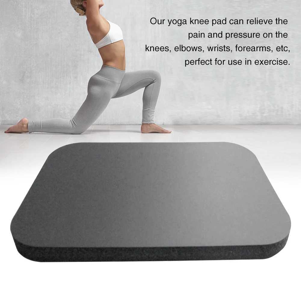 Yoga knee pad accessories Pilates support foam pad extra mat rectangular floor exercise home gym antiskid wrist elbow W240906