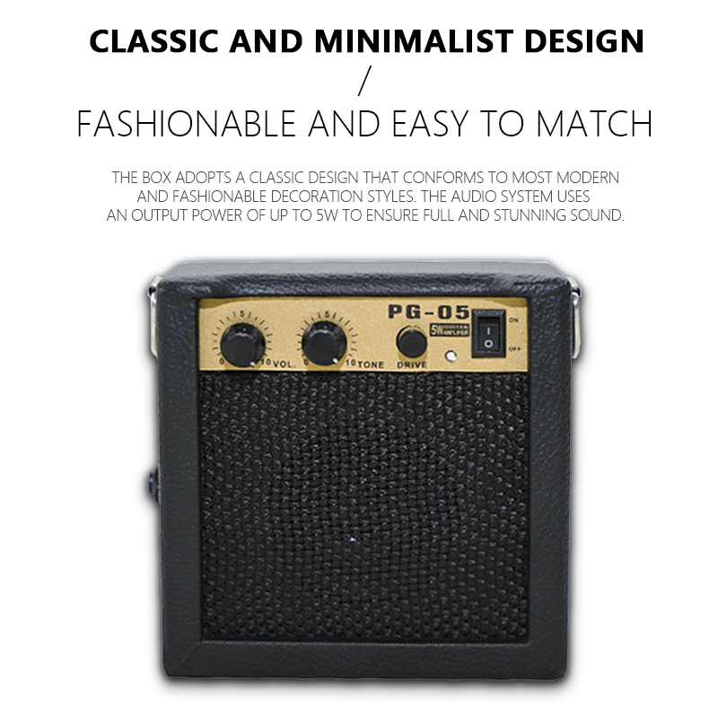 Portable Speakers PG 05 5W High-power Bluetooth Speakers Portable Outdoor Stereo Surround Sound Music Center with Boombox