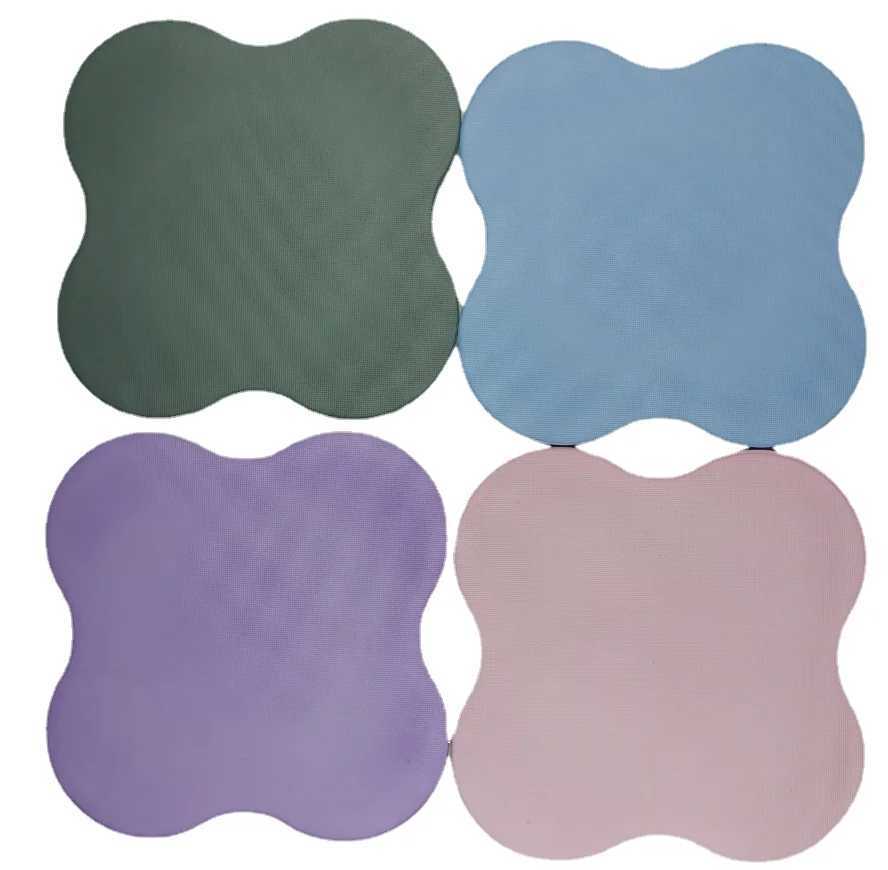 One Pilates knee pad hands anti slip solid color protective pad yoga pad flexible knee pad soft TPE foam pad W240906