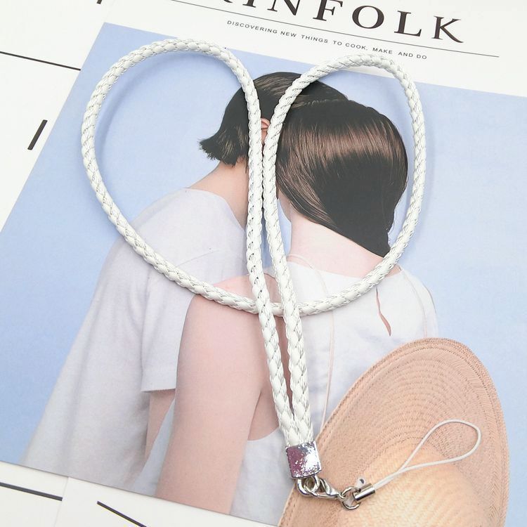Hot selling woven hanging rope, woven long hanging rope, chest tag, anti fall hanging neck, men's and women's work tag, hanging chain