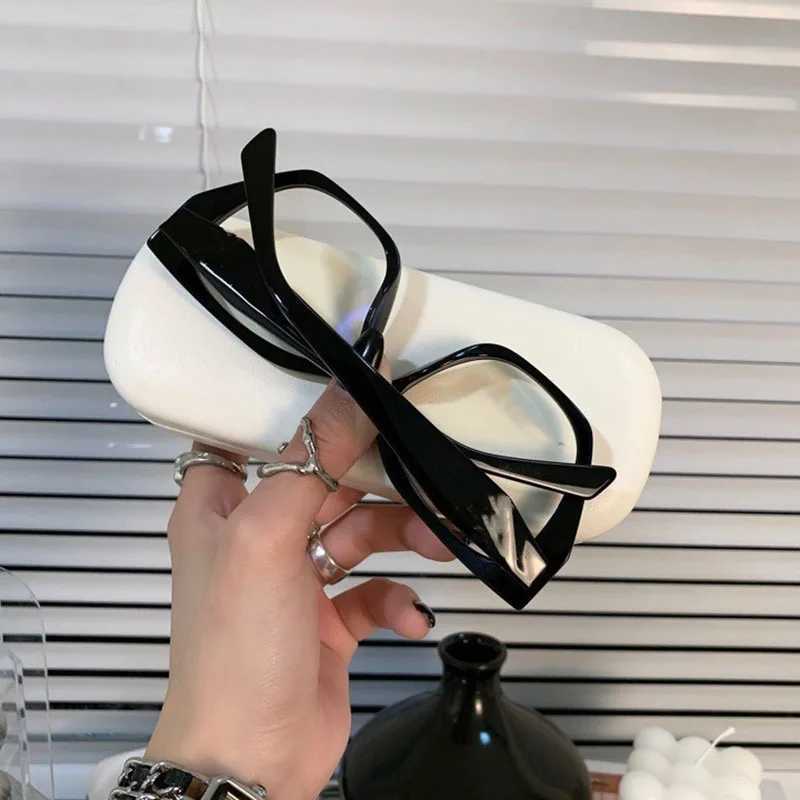 Printed fancy reading glasses for elderly people with polygonal colored frames in Europe and the United States mens and womens new+1.0 W240906