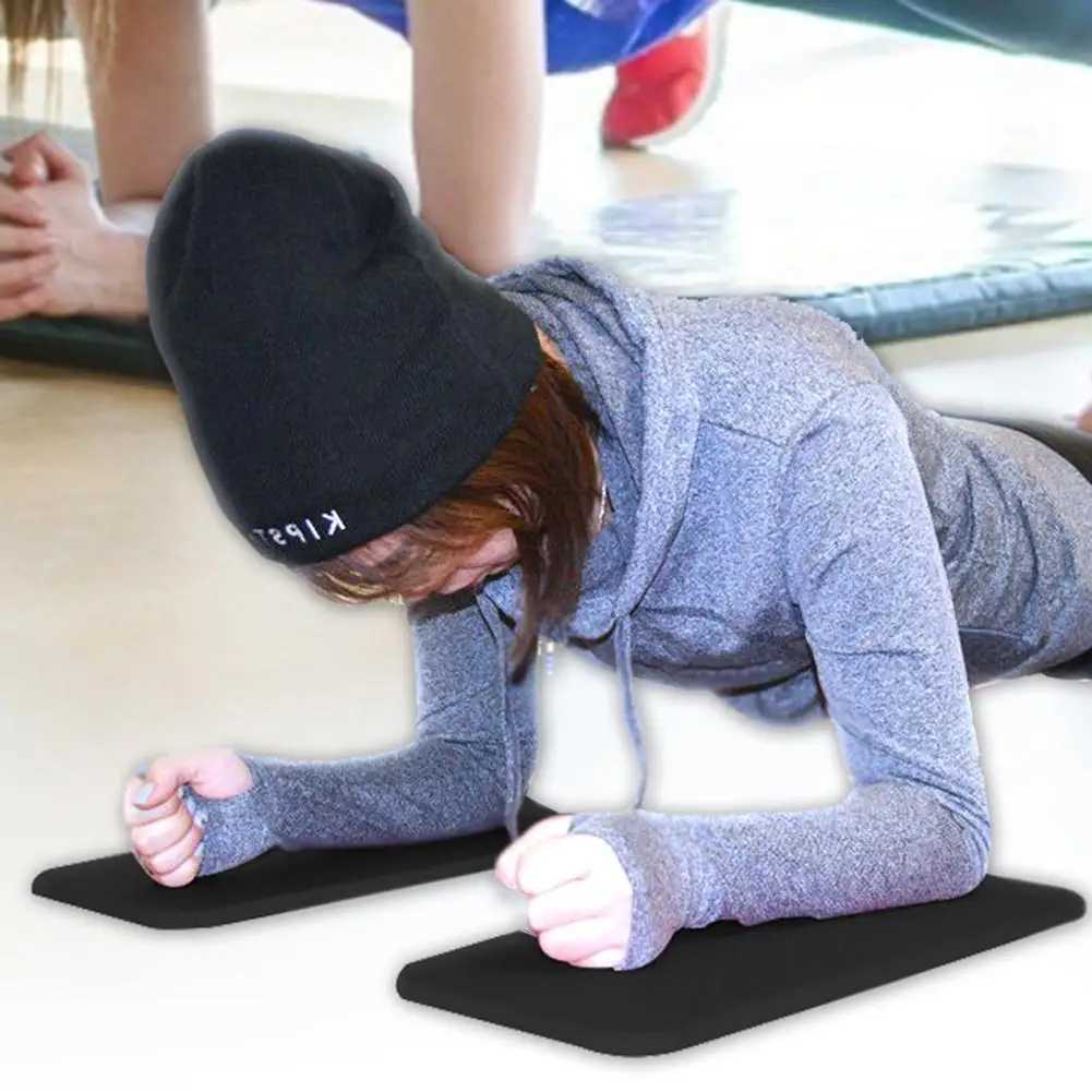 A pair of yoga mats yoga knee pads flat support pads abdominal wheel pads elbow knee pads for yoga Pilates exercises W240906