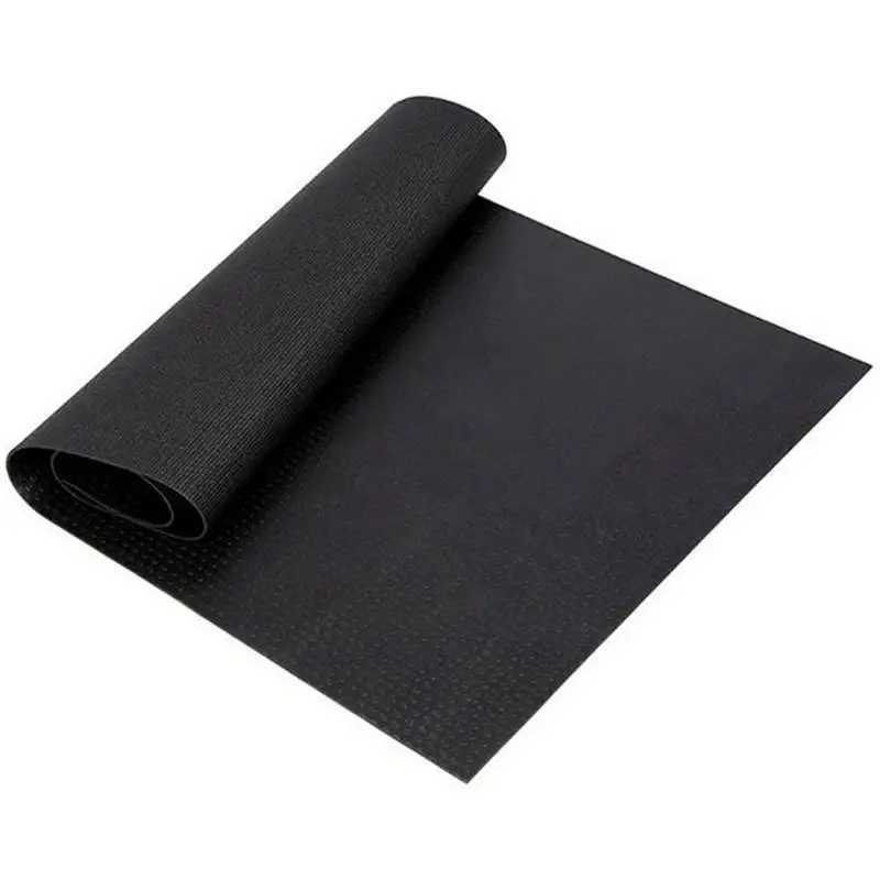 1 yoga mat treadmill exercise mat anti slip exercise bike mat coach hardwood floor carpet bike protection W240906