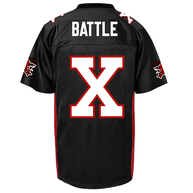Joey Battle #X Longest Yard Mean Machine Football Jersey