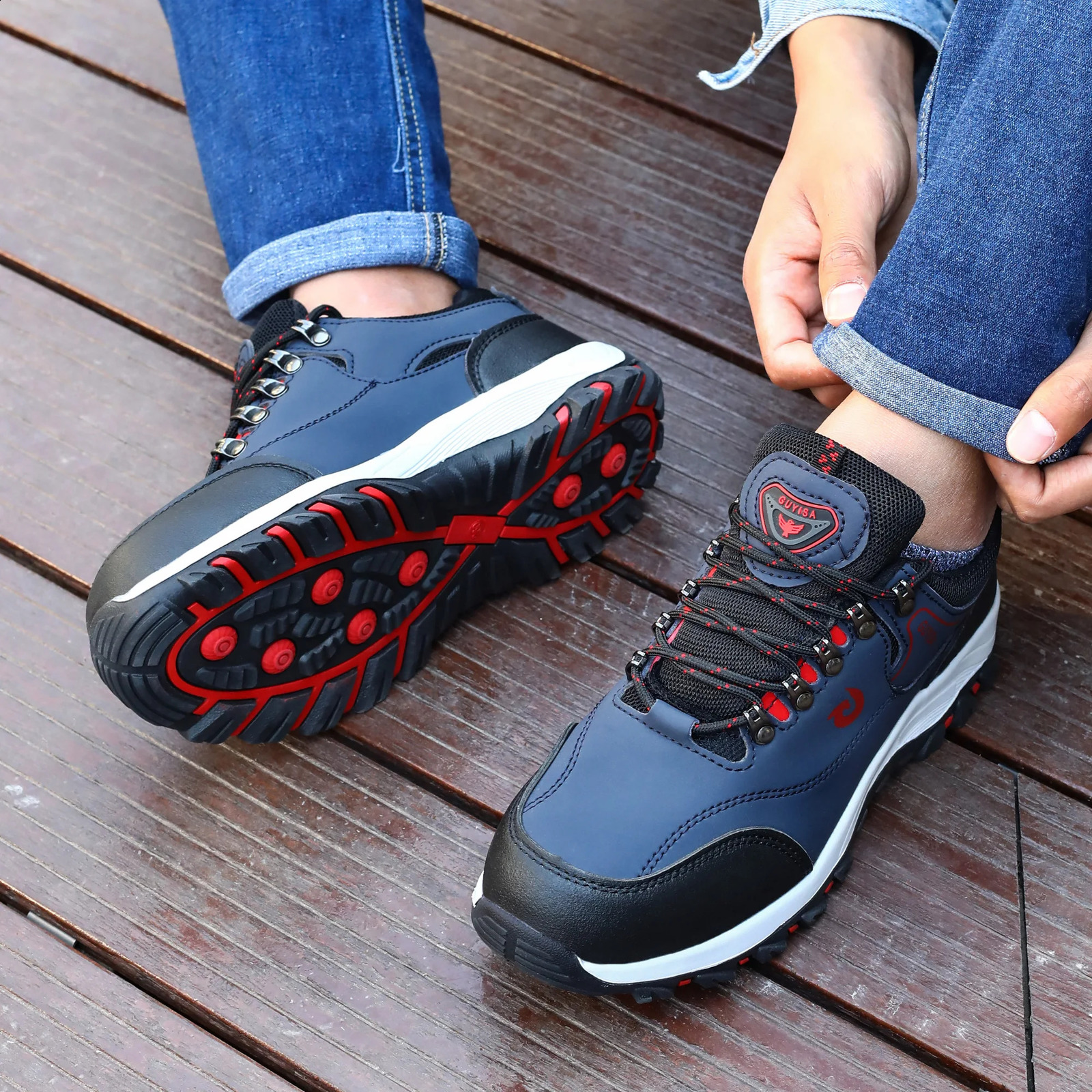 Steel Toe Cap Shoes For Men Work Boots Puncture-Proof Work Safety Shoes Protective Working Shoes Male Footwear Security Sneakers 240902