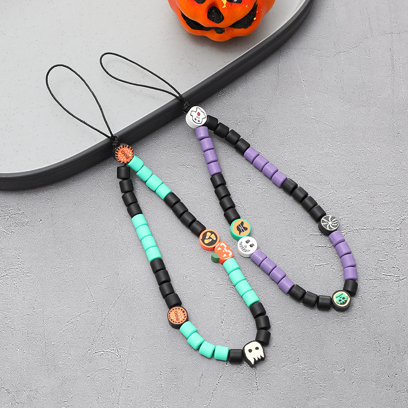New Halloween Gift: Chain, Pumpkin Skull, Mobile Phone Case, Hanging Decoration, Pendant, Drop and Anti Dropping, Comes with Women