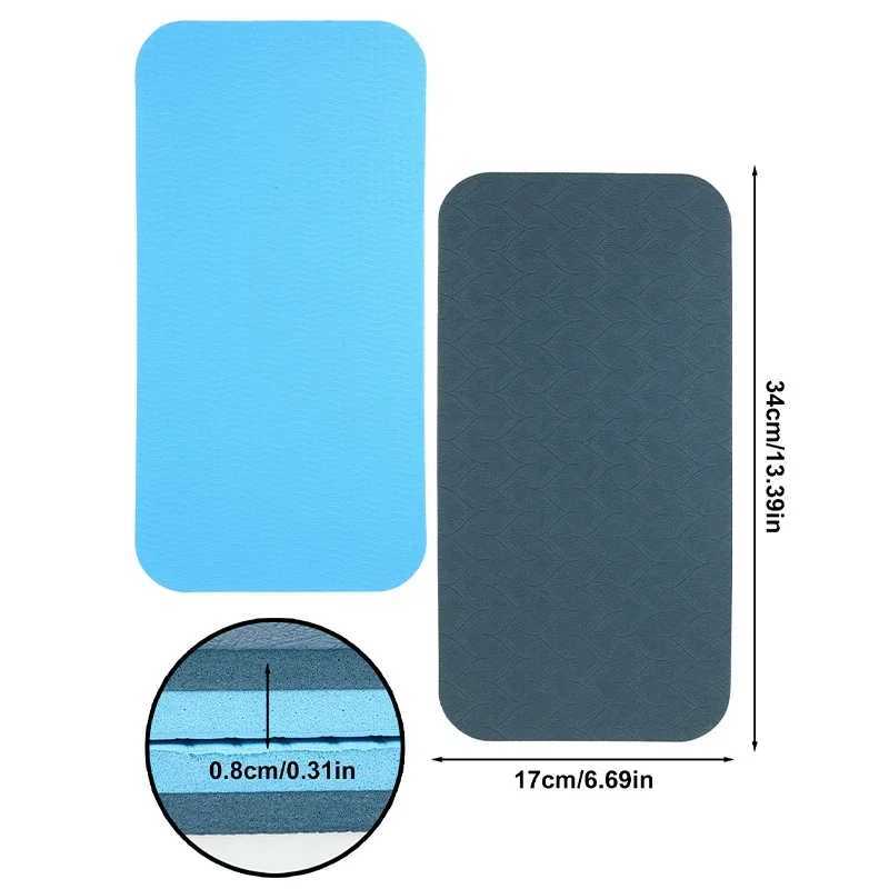 2pcs yoga knee pads soft TPE pads support and protection pads for elbows legs arms balance sports fitness exercises yoga mats W240906