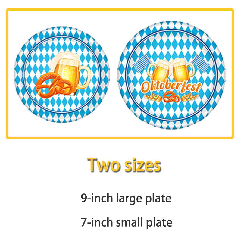Beer Festival themed party birthday supplies suitable for beer festival birthday party decoration tableware set