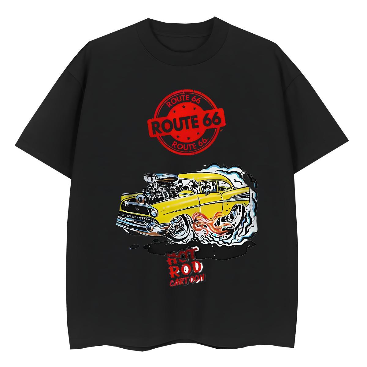 Fashion Women T Shirts 230g Pure Cotton Crew Neck Breathable Summer Casual car Women Tshirts Lady Skull Tops Tees