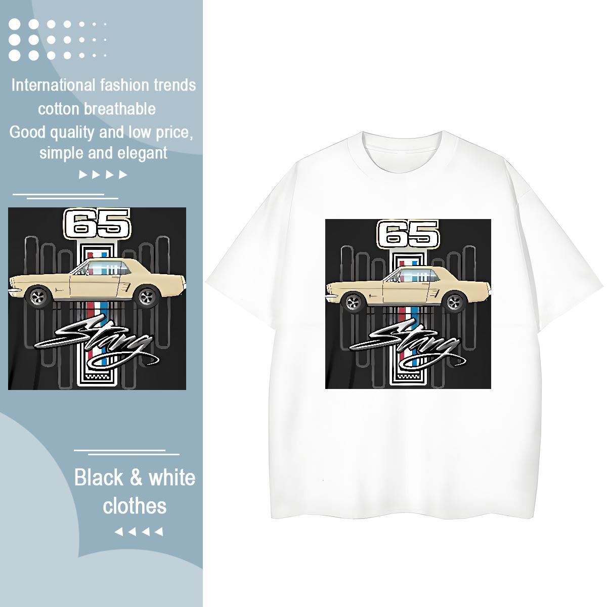New T Shirt For Woman 100% Cotton 230g Breathable Soft Hip Hop Street car Women Tshirts Lady White Plus Size Top Tees
