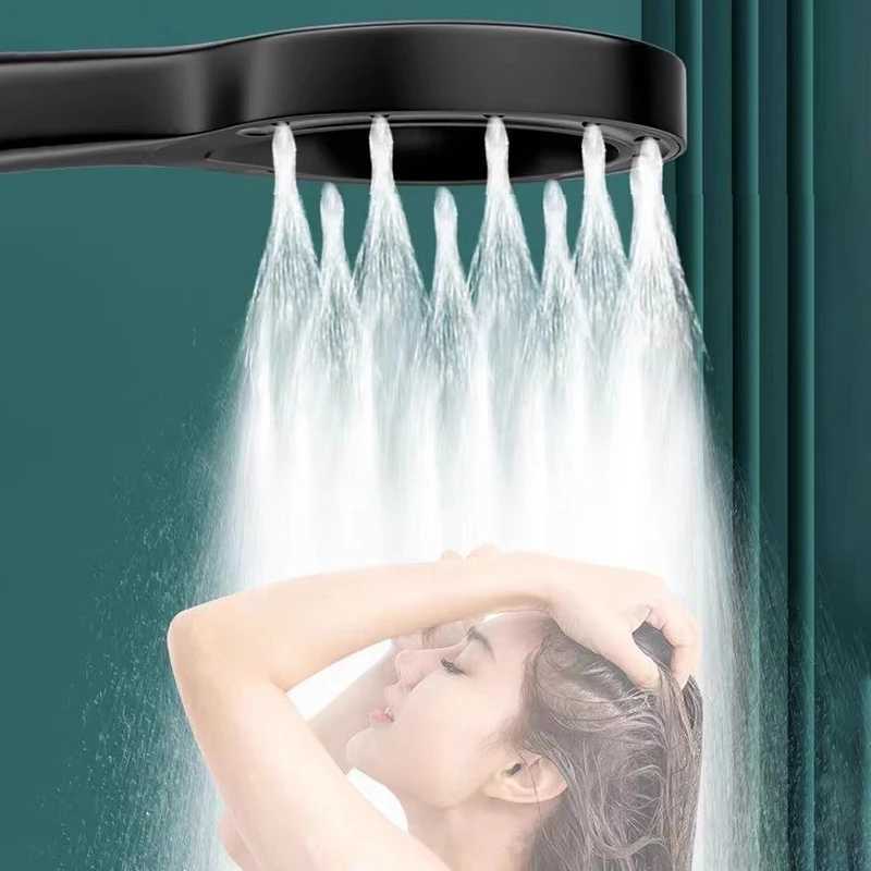 Pressurized Shower Head Water Saving Spray Nozzle High Pressure Massage Big Panel Showerheads Bathroom Faucet AccessoriesXJ240906