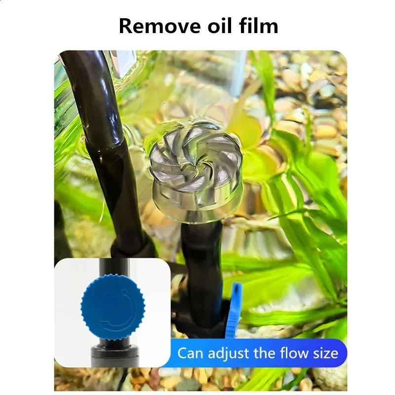 220V Silent Aquarium Fish Tank Filtration System Oxygen Integrated Machine Water Purification Wall Mounted Toilet 240906