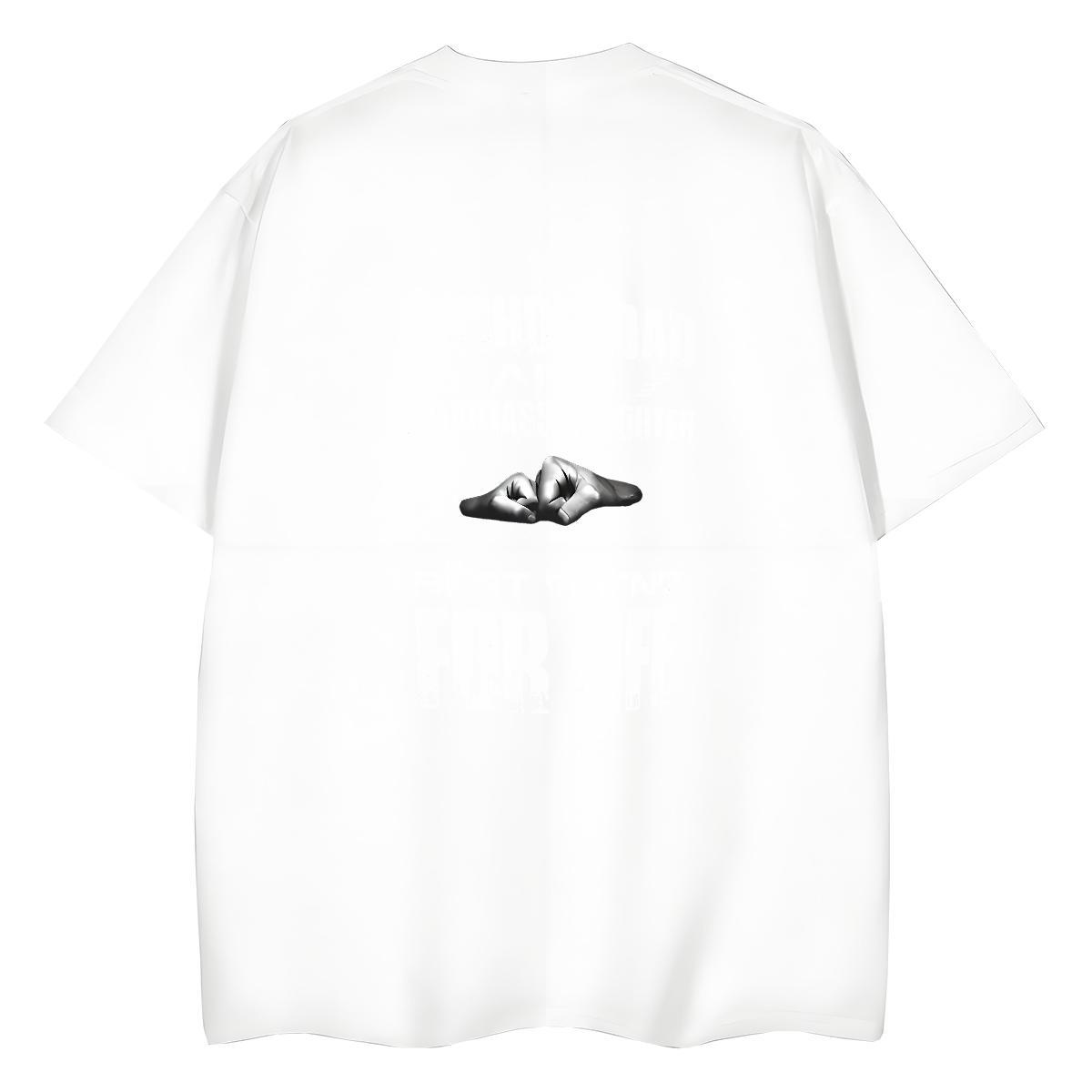 Designer T Shirt For Woman 230g 100% Cotton Breathable Crew Neck Hip Hop hands Couples T Shirts Loose fit Oversized Wear