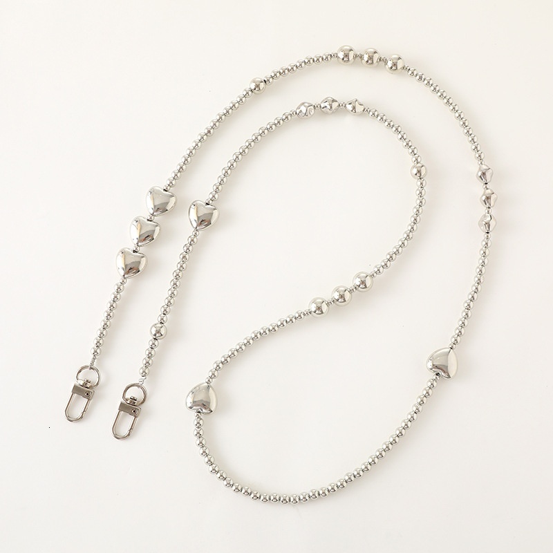 Yilian's new pearl love bow crossbody bag replaces the chain with creative versatile mobile phone lanyard accessories