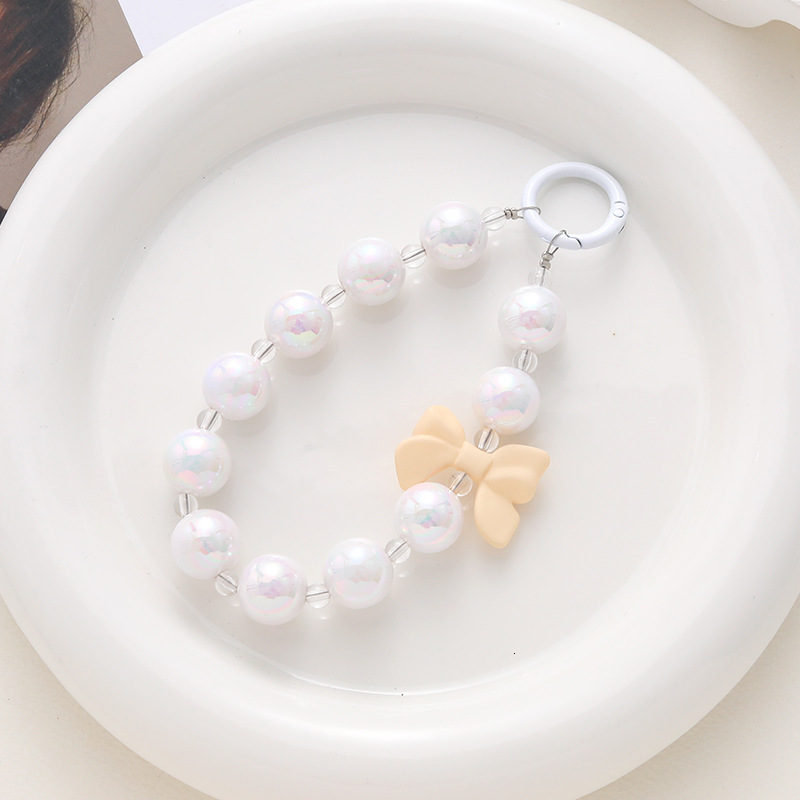 Tiktok the same type of beaded case accessories live selling mobile phone chain luggage pendant gifts