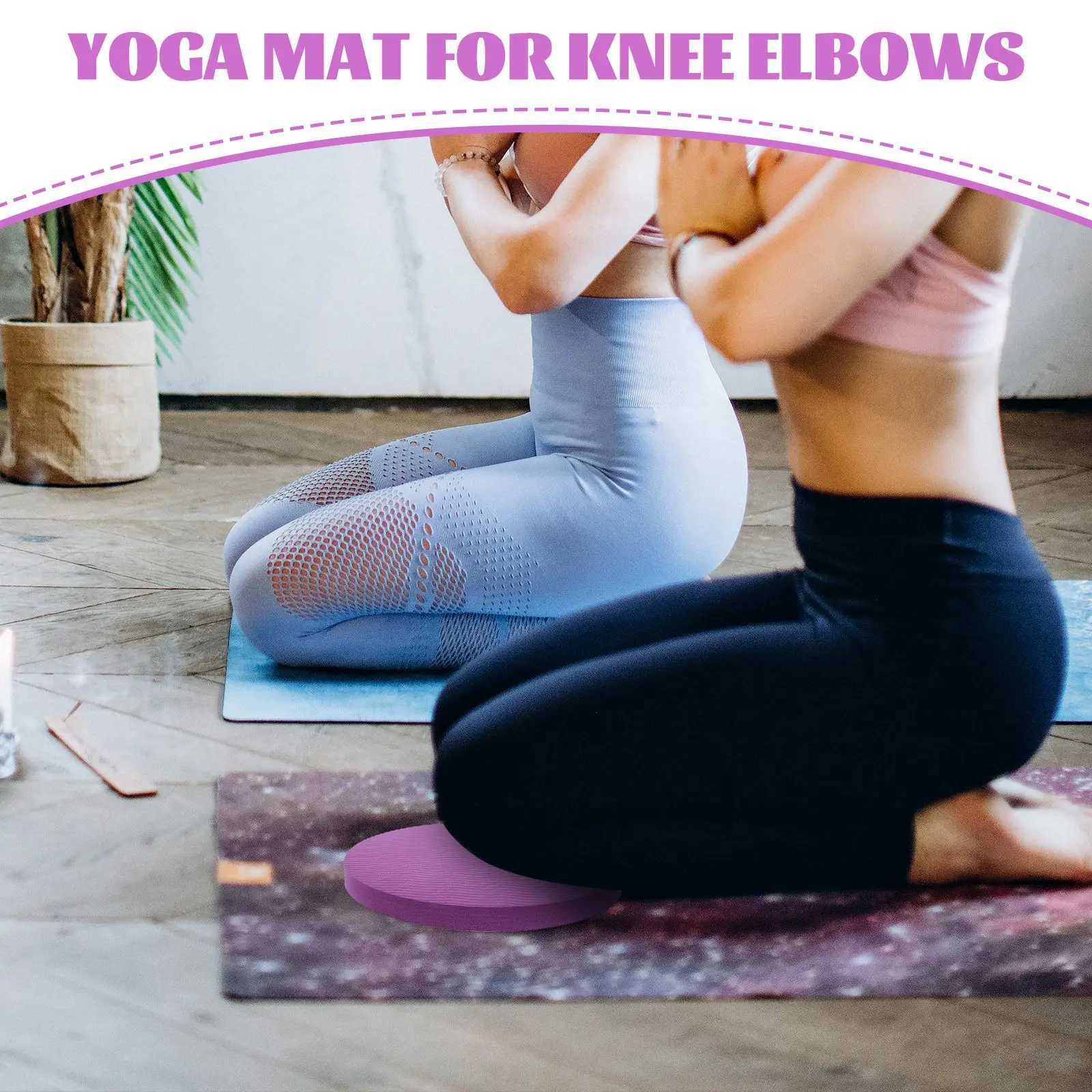 2 yoga mats for knees elbows supplementary knee mats elbow mats and fitness support mats W240906