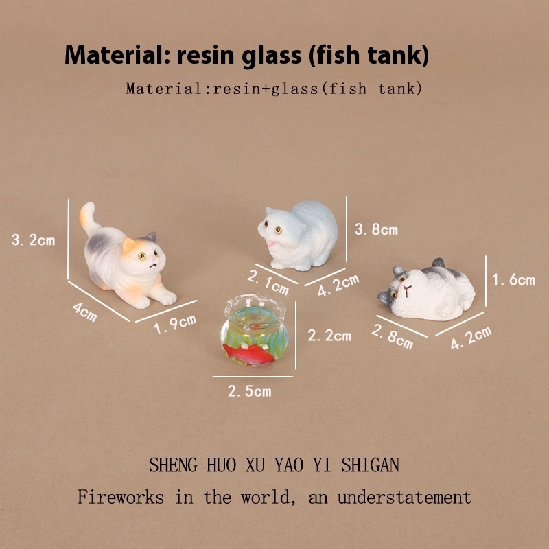 Simulated Catfish Aquarium Ornament - Miniature Desk Fish Tank for Fun Home Accents