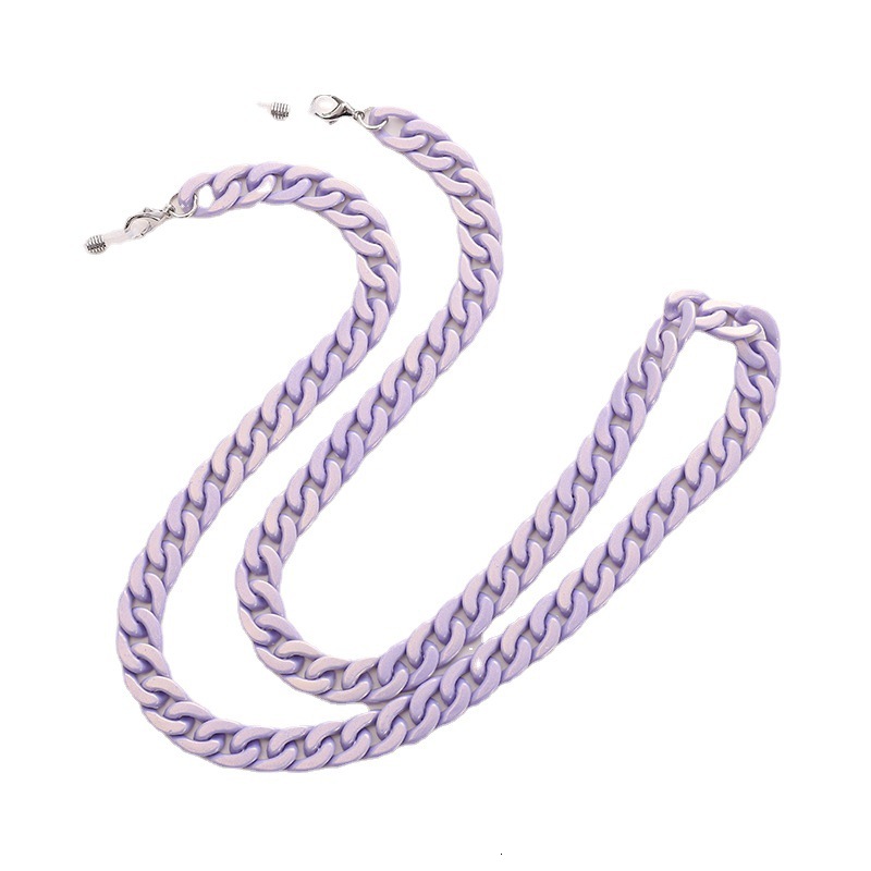 Yi Love Fashion Glasses Accessories High end Pearl Creative Mask Chain Neck slip and Anti loss Sunglasses Hanging Rope for Women