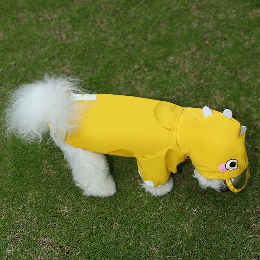 New Dinosaur Shaping Clothes Dog Raincoat Bibear Teddy corgi Dog Clothes Dog Clothes