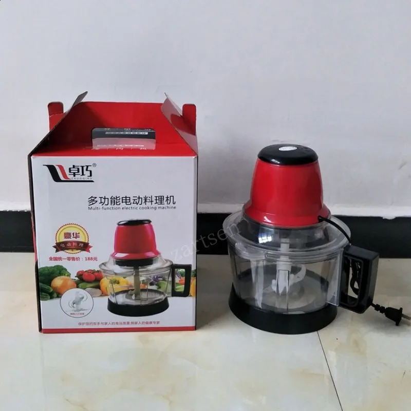 3L Powerful Meat Grinder Spice Garlic Vegetable Chopper Electric Automatic Mincing Machine Household Grinder Food Processor 240906