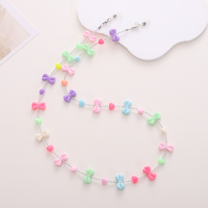 Yi Love Fashion Glasses Accessories High end Pearl Creative Mask Chain Neck slip and Anti loss Sunglasses Hanging Rope for Women