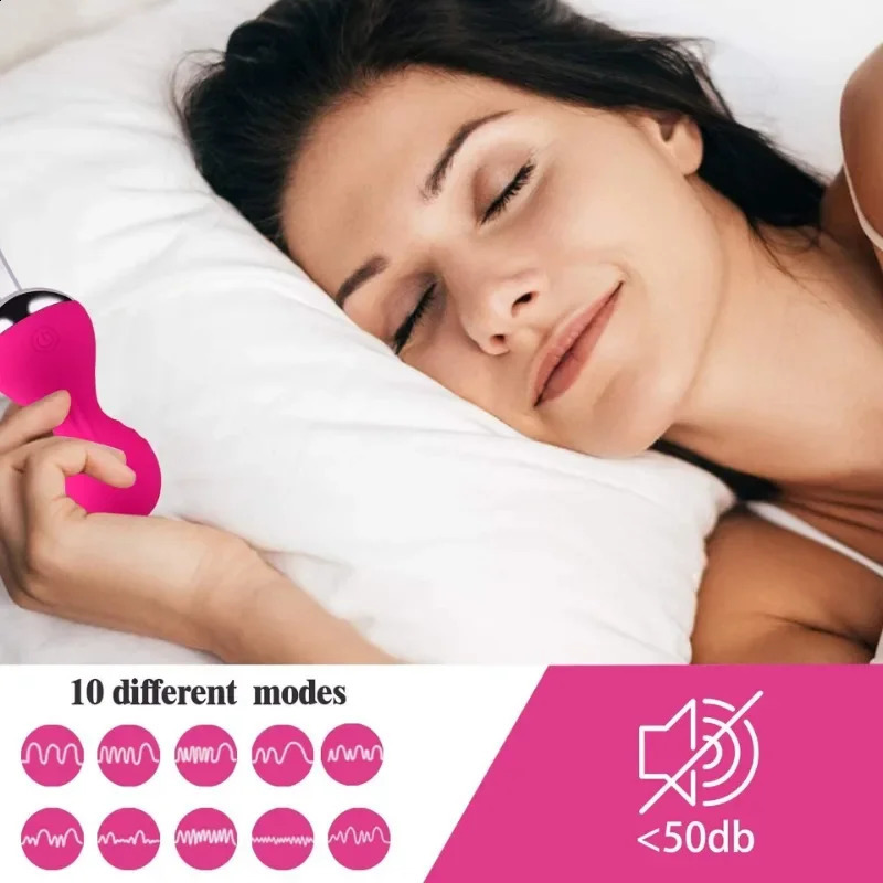 3/4pcs Kegel Vagina Balls Vibrator Silicone Dumbbell Shrink Exercise Vibrating Eggs Sex Toys for Women Massager Wireless Remote 240904