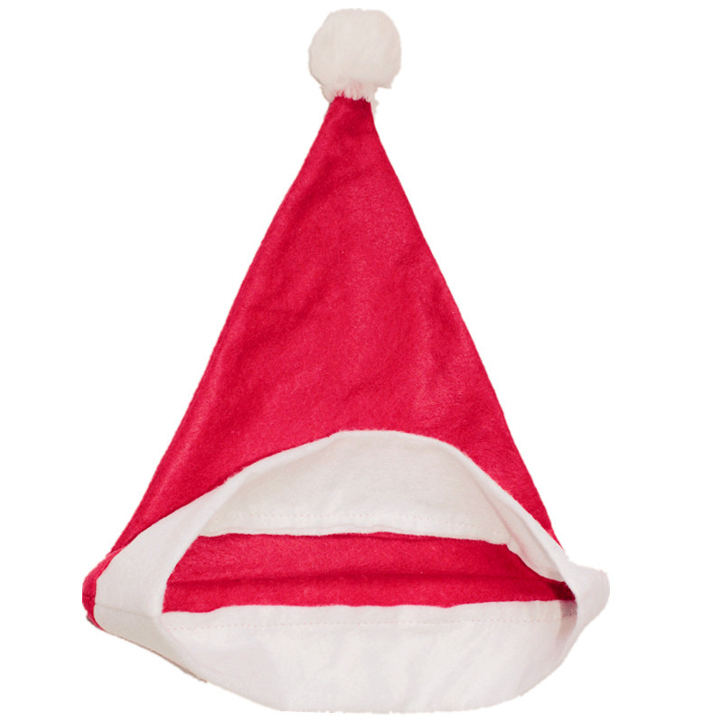 Non-woven Santa hats 30X40cm Christmas Decorations