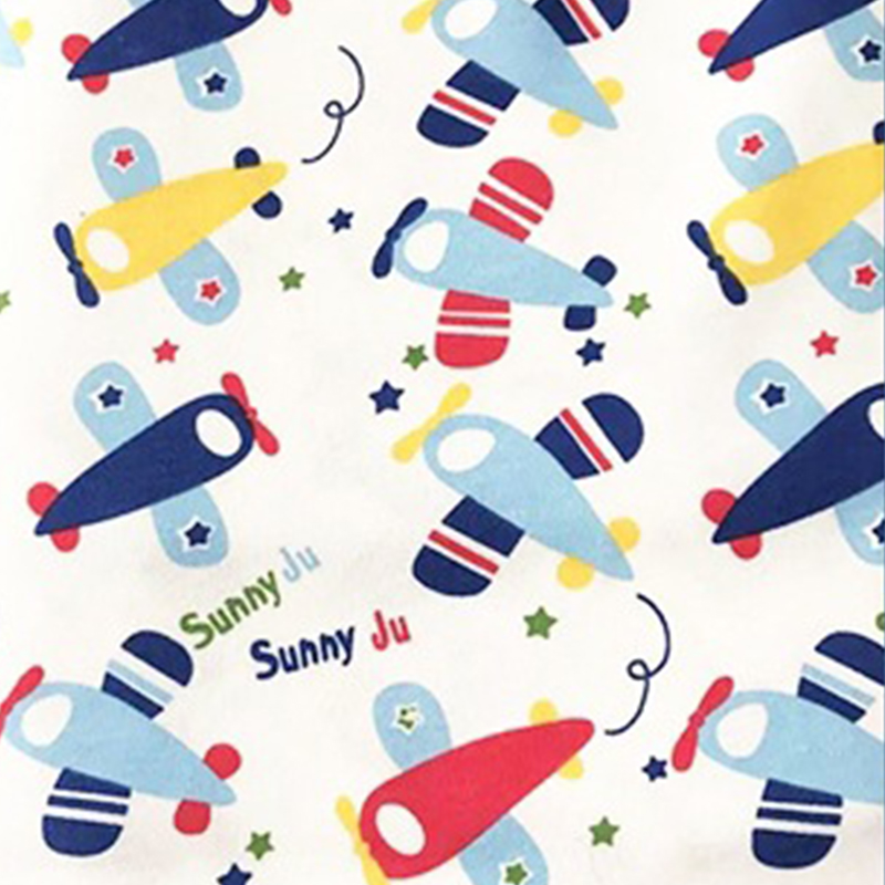 Clothing fabric Cotton elastic flat fabric Terry fabric Knitted fabric Digital printing fabric Manufacturer direct supply