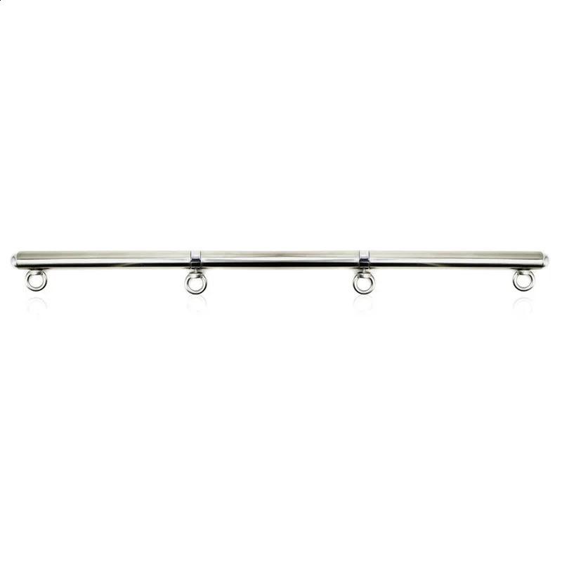 Stainless Steel Adjustable Spreader Bar Handcuffs Ankle Cuffs Bondage Set Sex Slave Restraints Dog Collar Sex Toys BDSM 240904