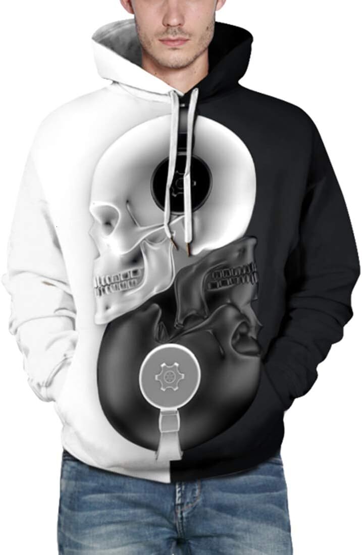 Hoodie for Mens Womenss Novelty Hoodie Realistic 3D Print Sweatshirt Unisex Top Casual Pullover Graphic Hoodies sweatshirt Pullover Long Sleeve