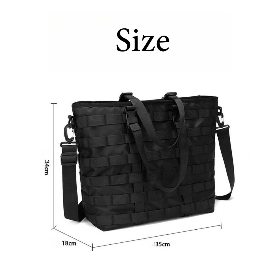 Unisex side shoulder bag large capacity mens handbag high-capacity student backpack casual handbag travel bag 240903