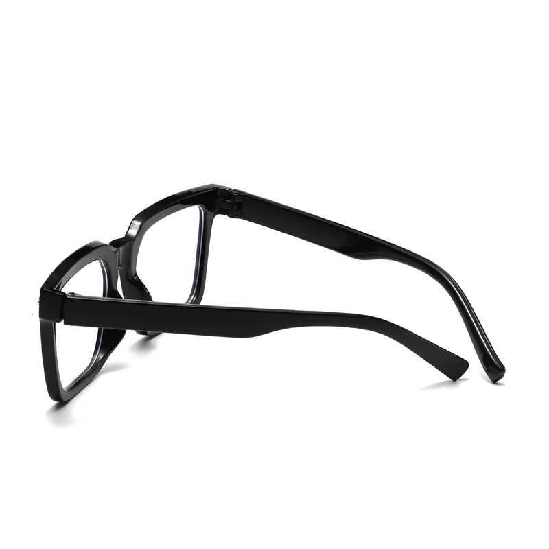 Fashion Trends Glasses Frame Modern Street Glasses New Crossover Square Large Frame Glasses for Men and Women W240906