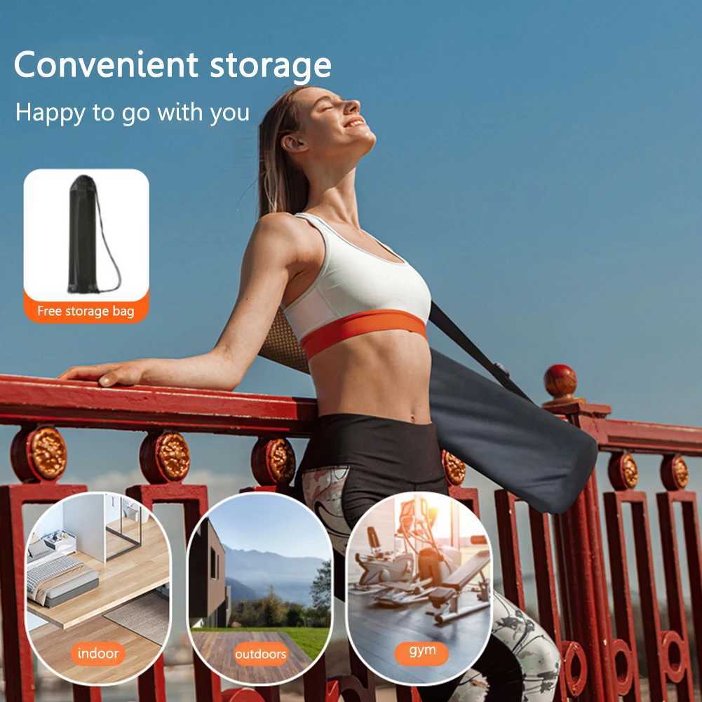 140/180/200cm yoga slide exercise mat Glide Pilates slide training board mat for ice hockey roller slide leg exercise W240906